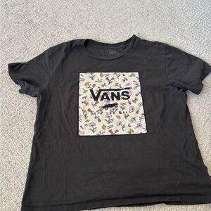 vans floral shirt